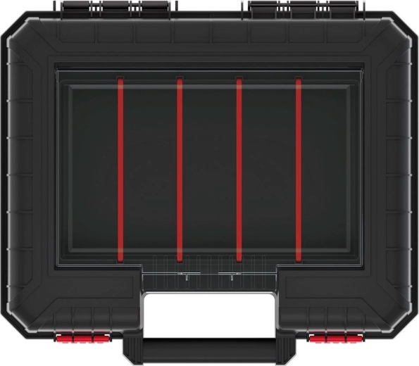 Průhledný organizér s polykarbonátovým víkem