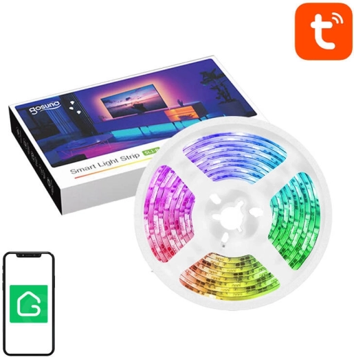 Chytrý WiFi RGB LED pásek Gosund SL1 2,8 m