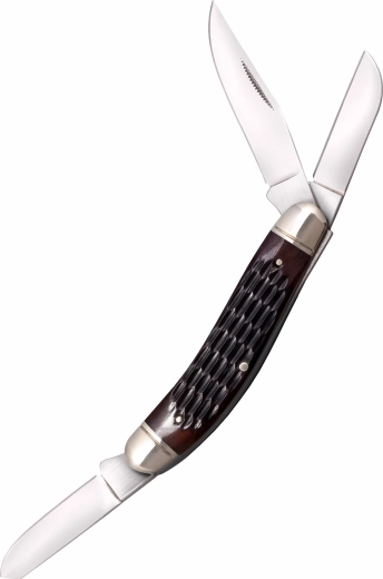 Cold Steel gentleman's stockman jigged bone kapesní nůž se 3 čepelemi
