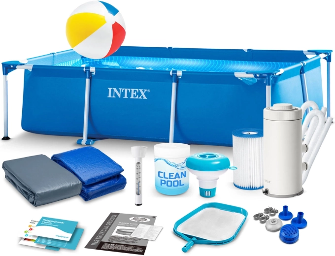 Zahradní rámový bazén Intex 260 x 160 x 65 cm s příslušenstvím - 1 kus