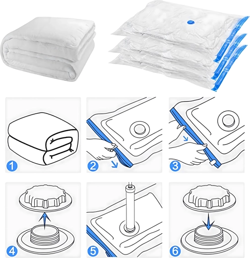 Rychlá komprese s vysavačem