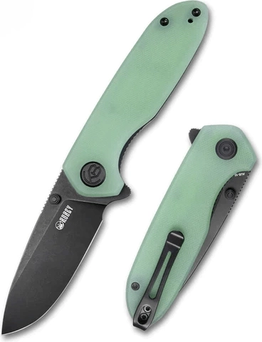 Kubey Belus Jade kapesní nůž 7,5 cm G10 s klipem