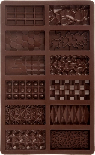 Silikonová forma na čokoládu 27,5 × 17 cm