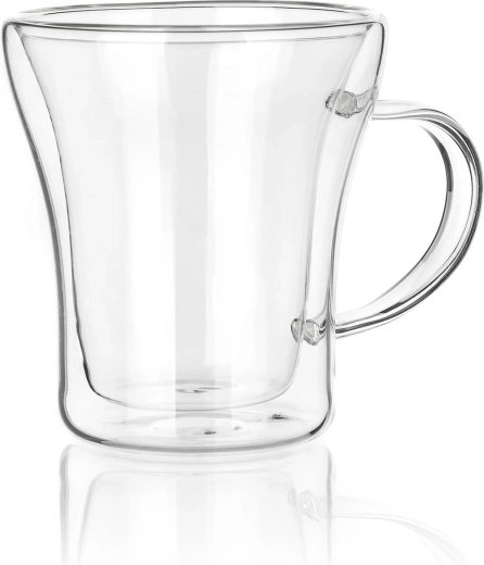 Skleněný dvoustěnný hrnek 200 ml DOBLO