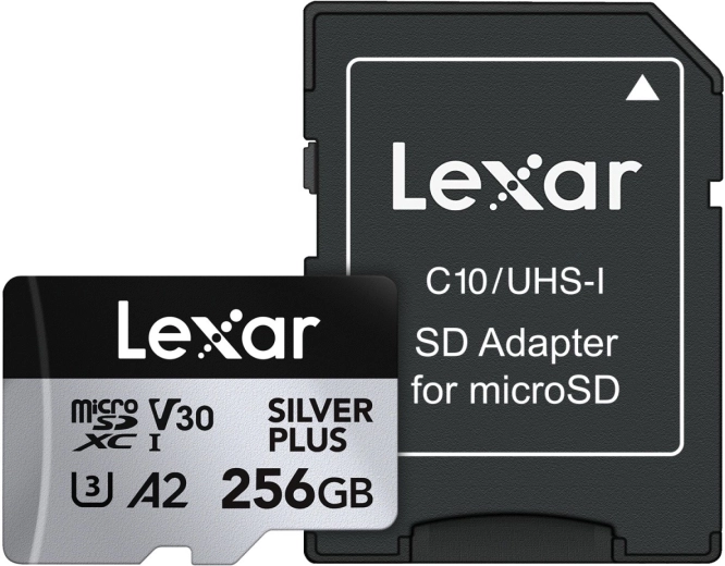 Paměťová karta Lexar Silver Plus microSDXC 256 GB