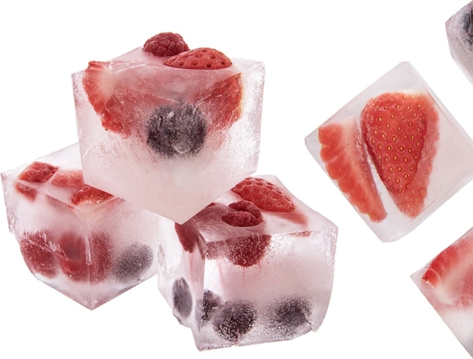 XXL kostky, které taje pomaleji