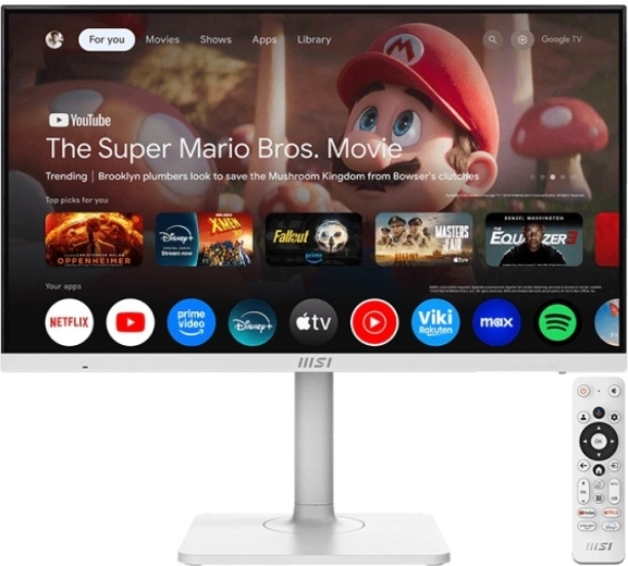 MSI 27" monitor Modern MD272UPSW, 4K UHD, 60 Hz, bílý