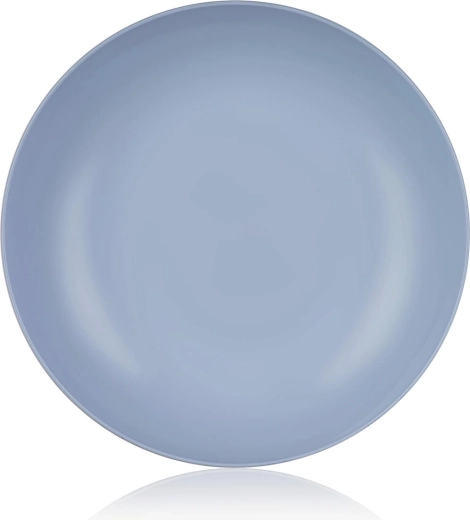 Hluboký plastový talíř 22 cm CULINARIA ICE modrý