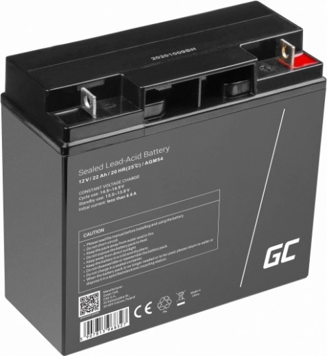 Akumulátor Green Cell AGM VRLA 12 V 22 Ah