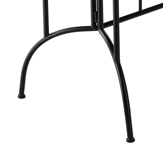 Pevný kovový rám a stabilní konstrukce