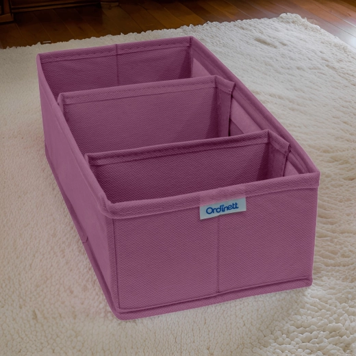 Tři přihrádky pro okamžitý přehled