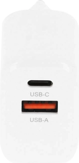 USB‑C PD 3.0 + USB‑A: nabíjejte dvě zařízení najednou