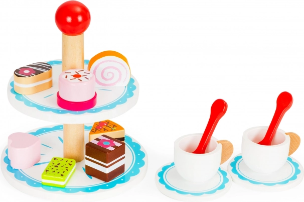 Dřevěný dortový set Ecotoys