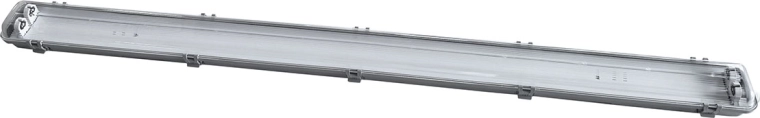 Solight prachotěsné stropní svítidlo pro 2 LED T8 trubice 120 cm