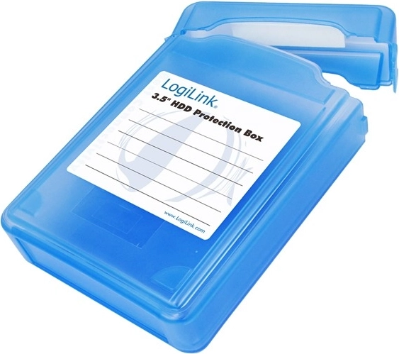 Ochranné pouzdro na 3,5" HDD modré
