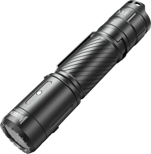 Wuben C3 černá kapesní svítilna 1200 lm, USB‑C, IP68