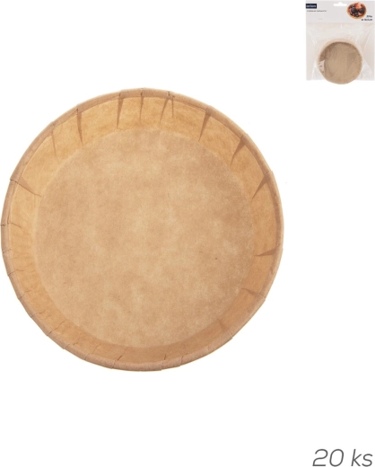 Papírové formičky na tartaletky 10,5 cm (20 ks)
