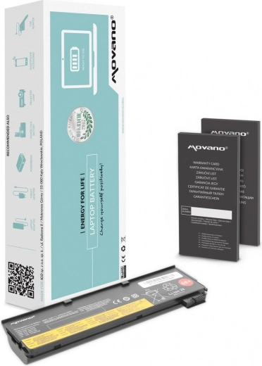 Movano baterie pro Lenovo ThinkPad T440, T450s a X240 4400 mAh (48 Wh)