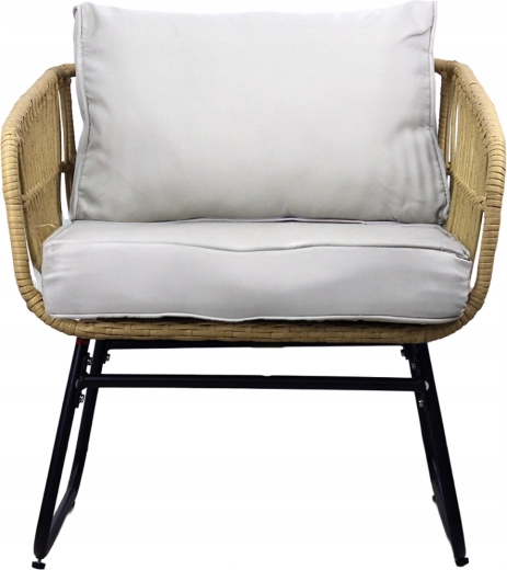 Pohodlí díky silným šedým polštářům