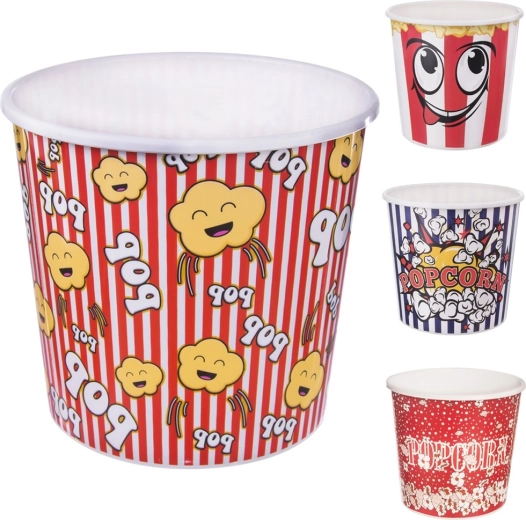 Veselý design popcornu