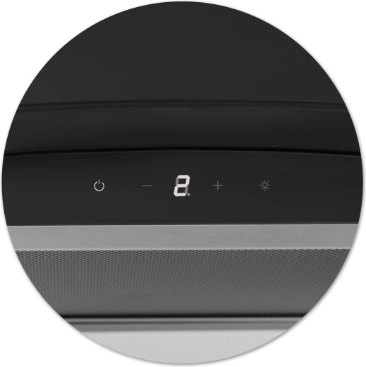 Dotykové ovládání a 3 rychlosti