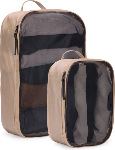 Thule packing cubes sada (1× střední + 1× malý) v jemné béžové