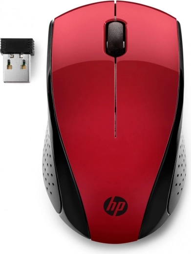 HP 220 bezdrátová myš červená