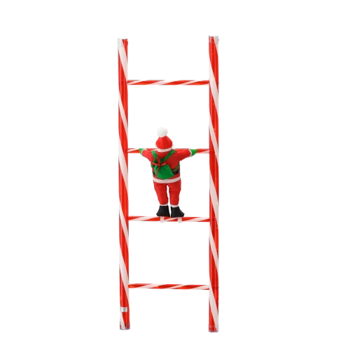 Okouzlující design lezoucího Santy