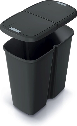 Dvojité víko s tlačítkovým otevíráním