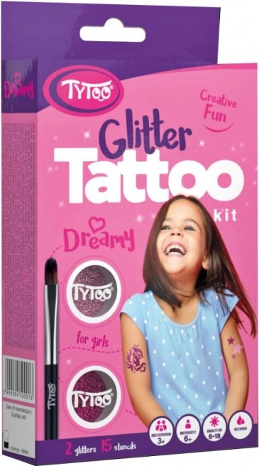TyToo Dreamy – sada pro třpytivé tetování pro dívky