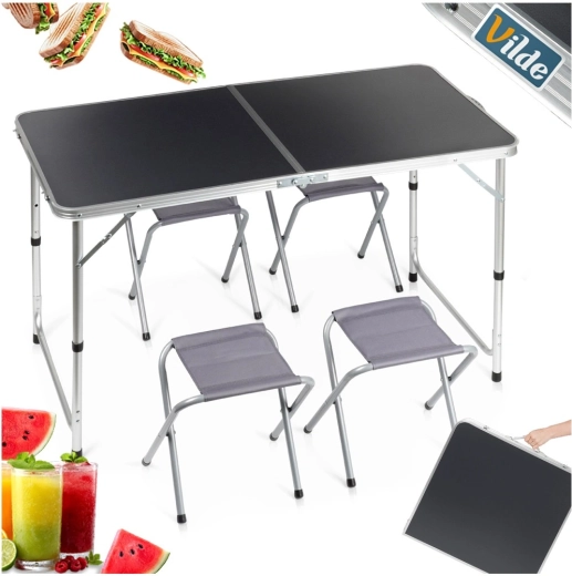 Kompletní kempingová sada pro 4 osoby
