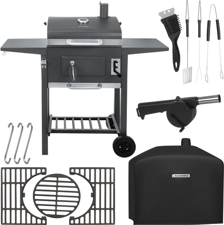 Přesná kontrola teploty s víkem a komínem