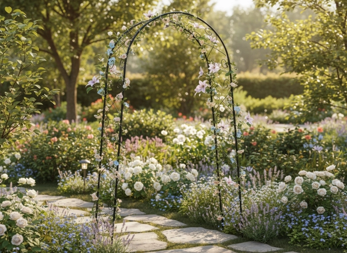 Elegantní vstup do zahrady