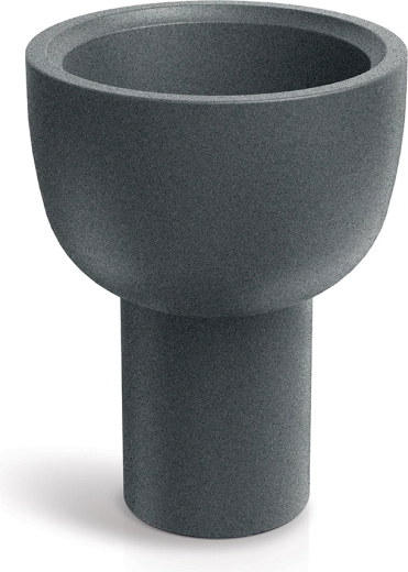 Květináč Molta Vessel 40 cm granitově šedý