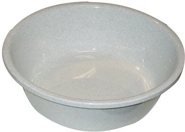 Plastové umyvadlo 36 cm granit
