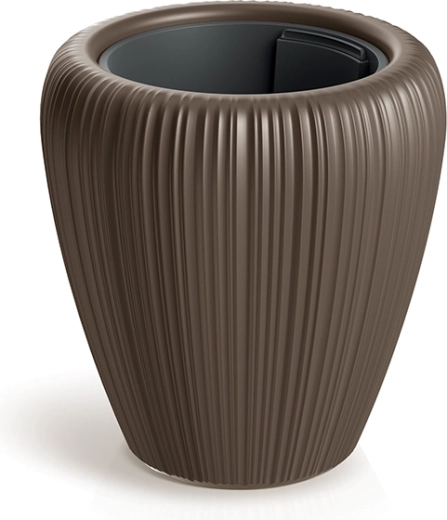Květináč Orobo 39,5 cm lískový oříšek