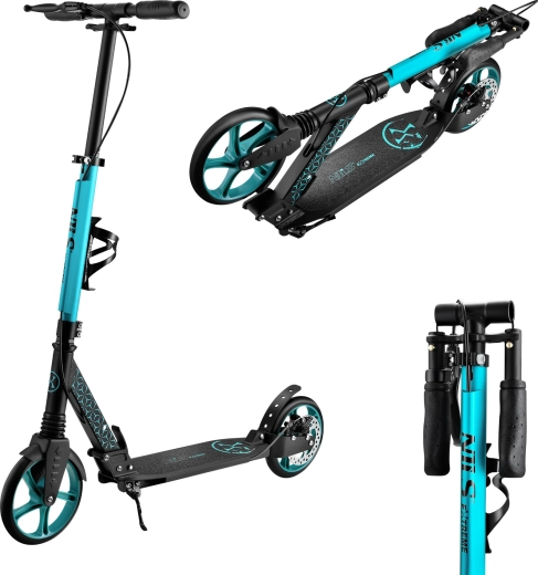 Hladká a tichá jízda na 200mm kolech s ABEC 7