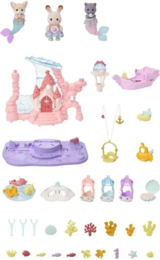 Tři sametové figurky s pohyblivými klouby