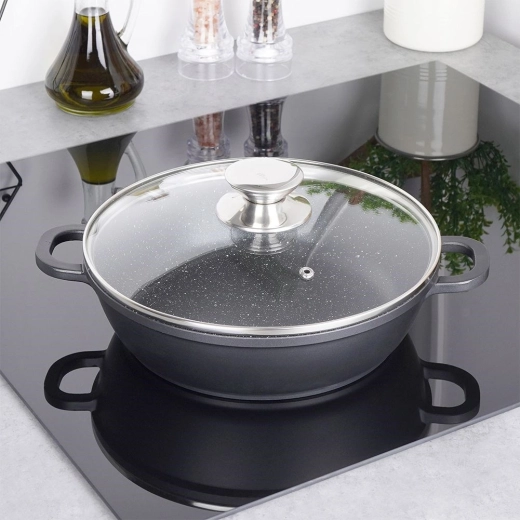 Skleněná poklice s ventilem pro perfektní kontrolu