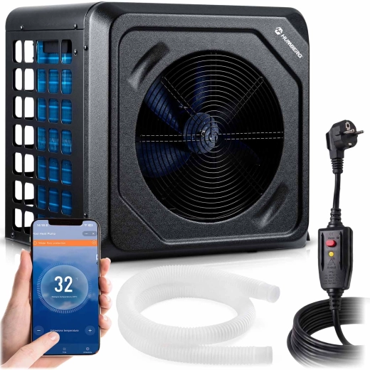 Tepelné čerpadlo pro bazény 5 kW HUMBERG HM-910 s Wi‑Fi