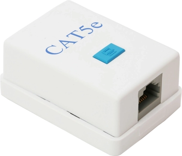 Nástěnná síťová zásuvka RJ45 Cat.5e