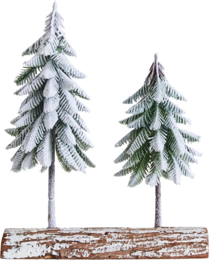 Autentický zimní efekt se sněhovým nádechem