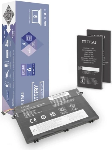 Baterie do Lenovo ThinkPad E480, E580 3600 mAh 11.1V