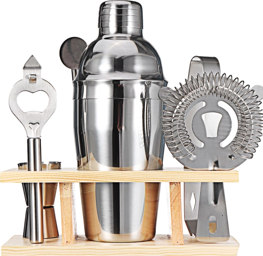 Přehledná organizace díky dřevěnému stojanu