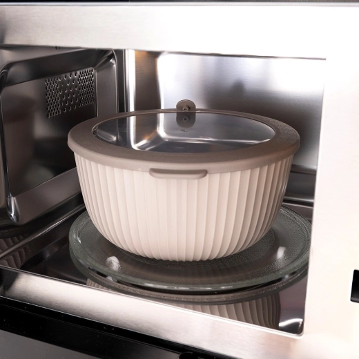 Průhledné víko s ventilem pro mikrovlnku