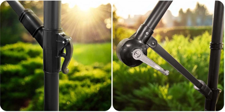 Snadná regulace a stabilní konstrukce