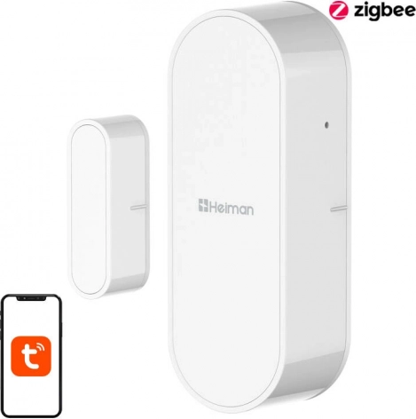 Wi‑Fi senzor otevření dveří a oken HEIMAN WS3DS Tuya
