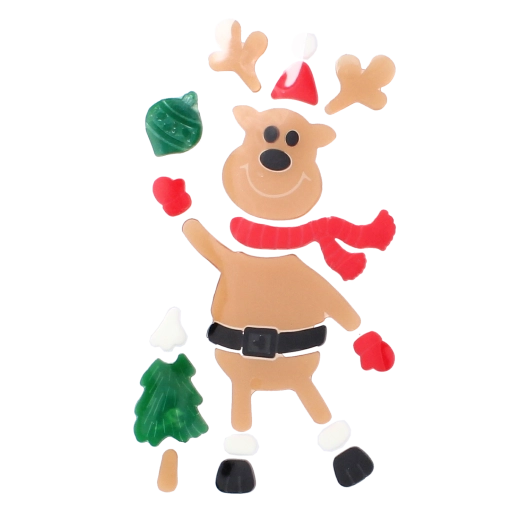 Kouzelný sob a sváteční motivy