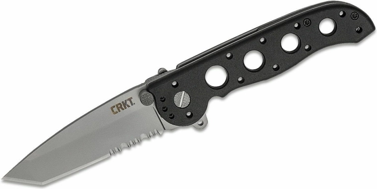 CRKT M16-12Z tanto zavírací kapesní nůž 7,6 cm, černý, zytel