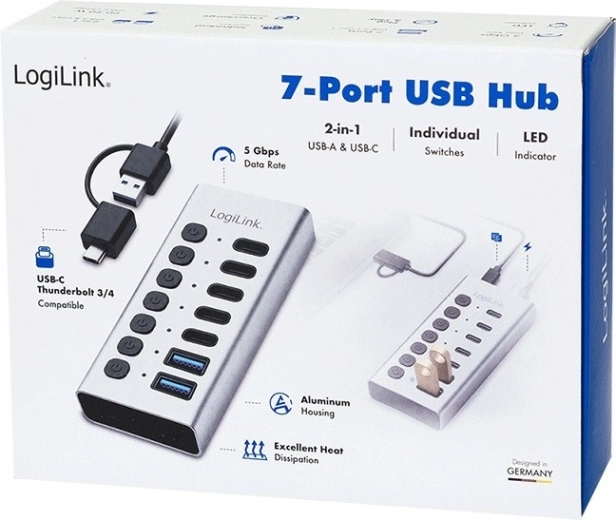 Univerzální připojení: USB‑A i USB‑C v jednom